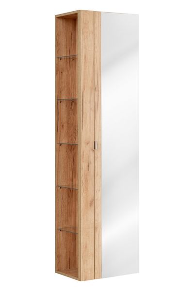 Hovedbilde CAPRI OAK 803 Høyt skap med speil 