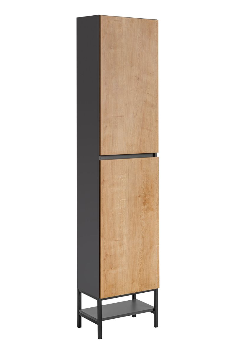 MONAKO GREY OAK HØYSKAP